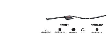 Redback 2.5" Catback Exhaust for Holden Commodore VU VY Series 1 Ute & VT VX Wagon with Muffler Delete Rear - Brixton 4x4 - Buy Online Now!